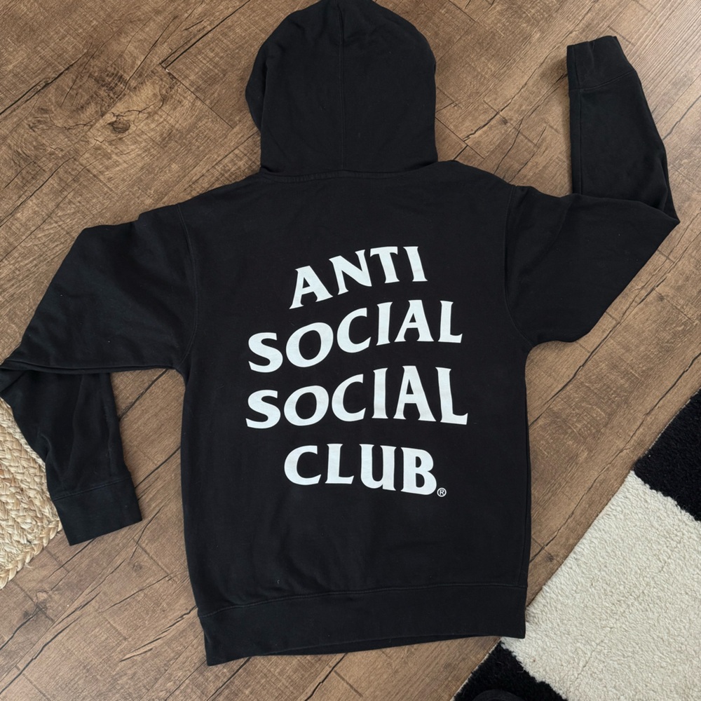 Anti Social Social Club Hoodie | Black/White | Size S | Summer 2020 Collection